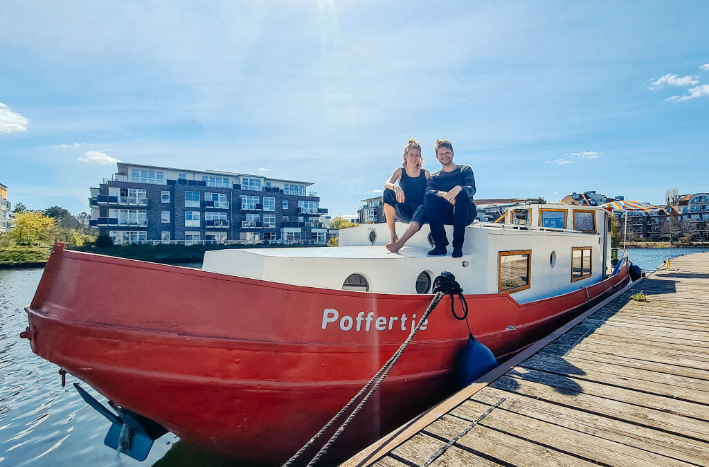 Pärchen baut Hausboot in Berlin – Von der Straße aufs Wasser